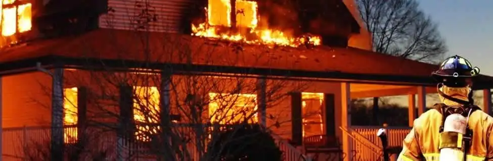 fire damage repair emergency response at a residential property affected by an active house fire in Grand Rapids, MI